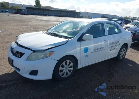 2010 Toyota Corolla Le z USA, uszkodzony, nr VIN JTDBU4EE2A9095926